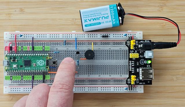 Active Buzzer without diode