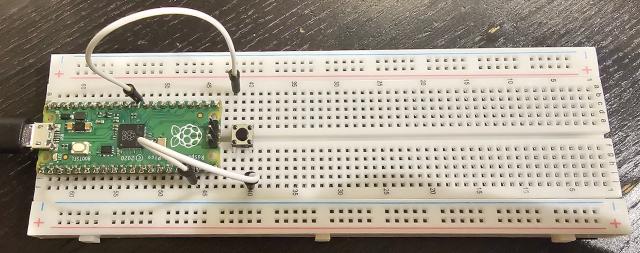 Pi with hardware reset button